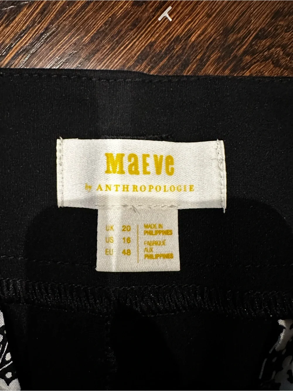 Anthropologie Naomi Ponte Wide-Leg Flare Pants by Maeve - Picture 5 of 7